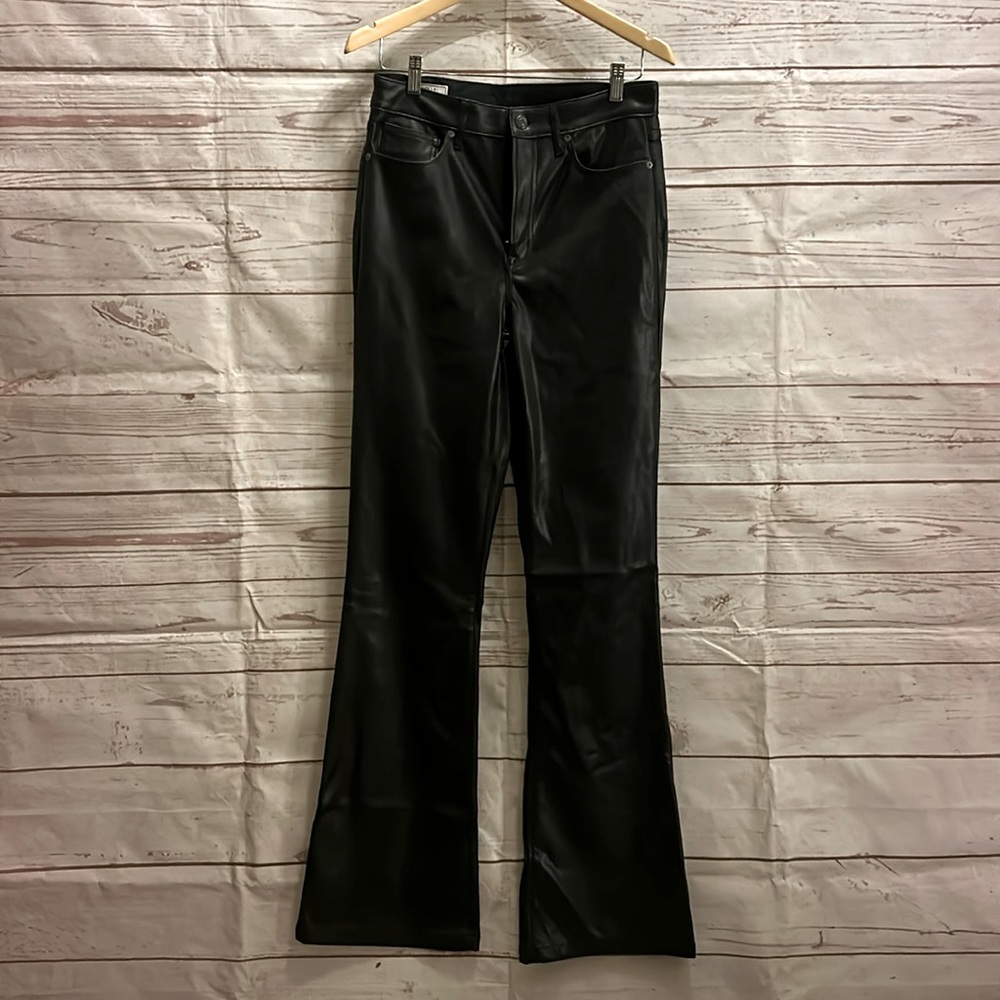 Gap Faux Leather pants Size 8 tall